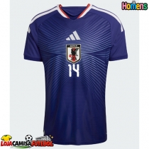 Camisa de Futebol Japão Junya Ito #14 Equipamento Principal Mundo 2026 Manga Curta